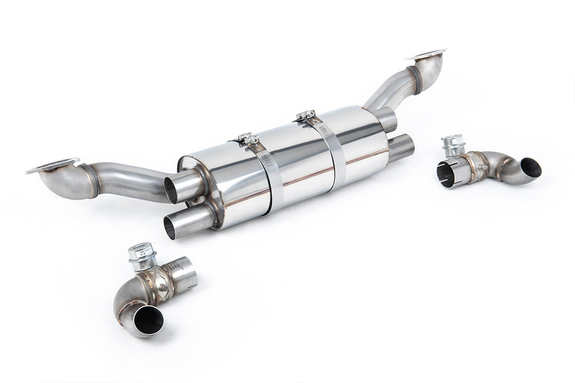 Milltek Rear Silencer Exhaust System for Porsche 911 (991.1) Carrera 2s & 4s (3.8L)