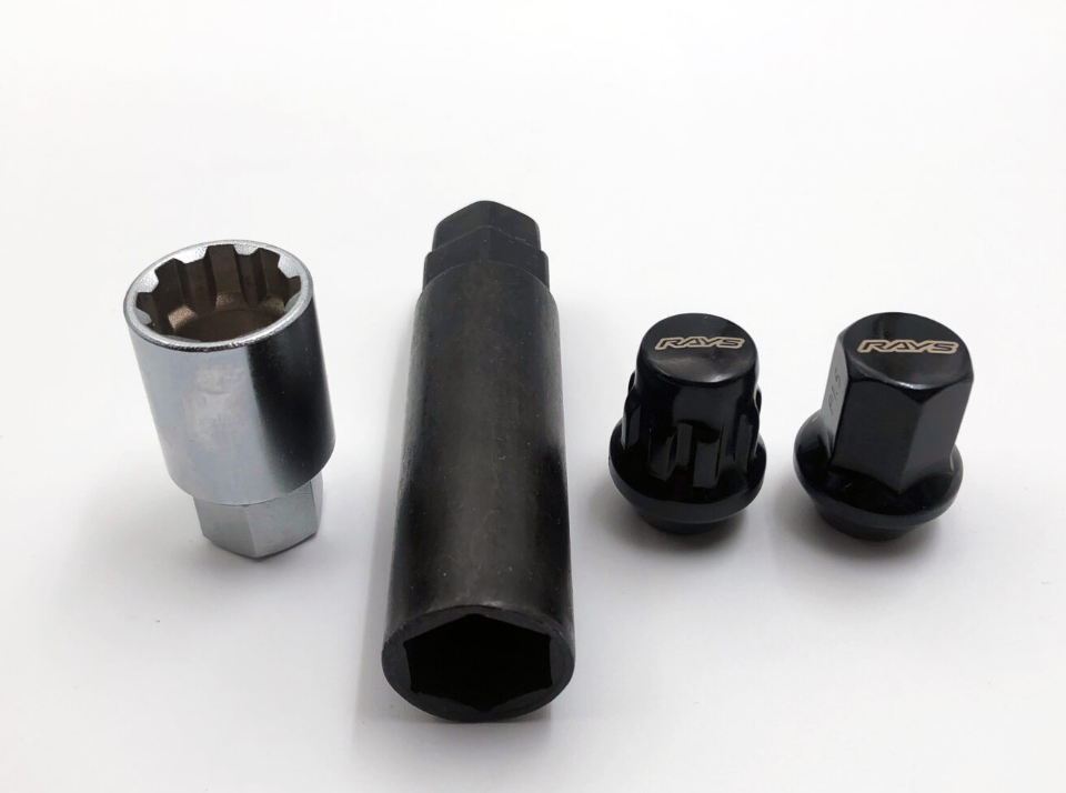 RAYS Steel Locking Wheel Nuts - Toyota GR Yaris