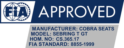 Cobra Ultralite Pro-Fit Motorsport Seat - FIA Approved