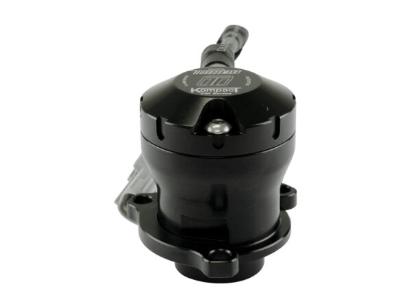 Front image of a Black Turbosmart BOV valve