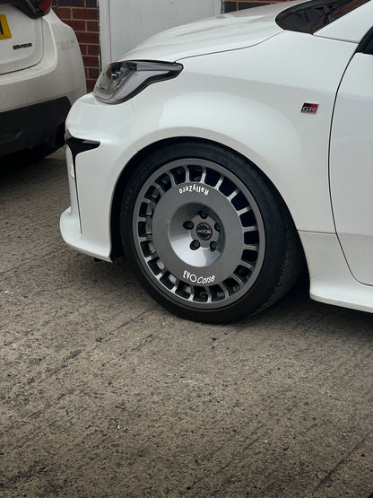 Toyota GR Yaris EvoCorze RallyZero Rally Zero Wheels Alloys Anthracite Silver Evo Corse 18 inch 8j 8.5j 9j 114.3 