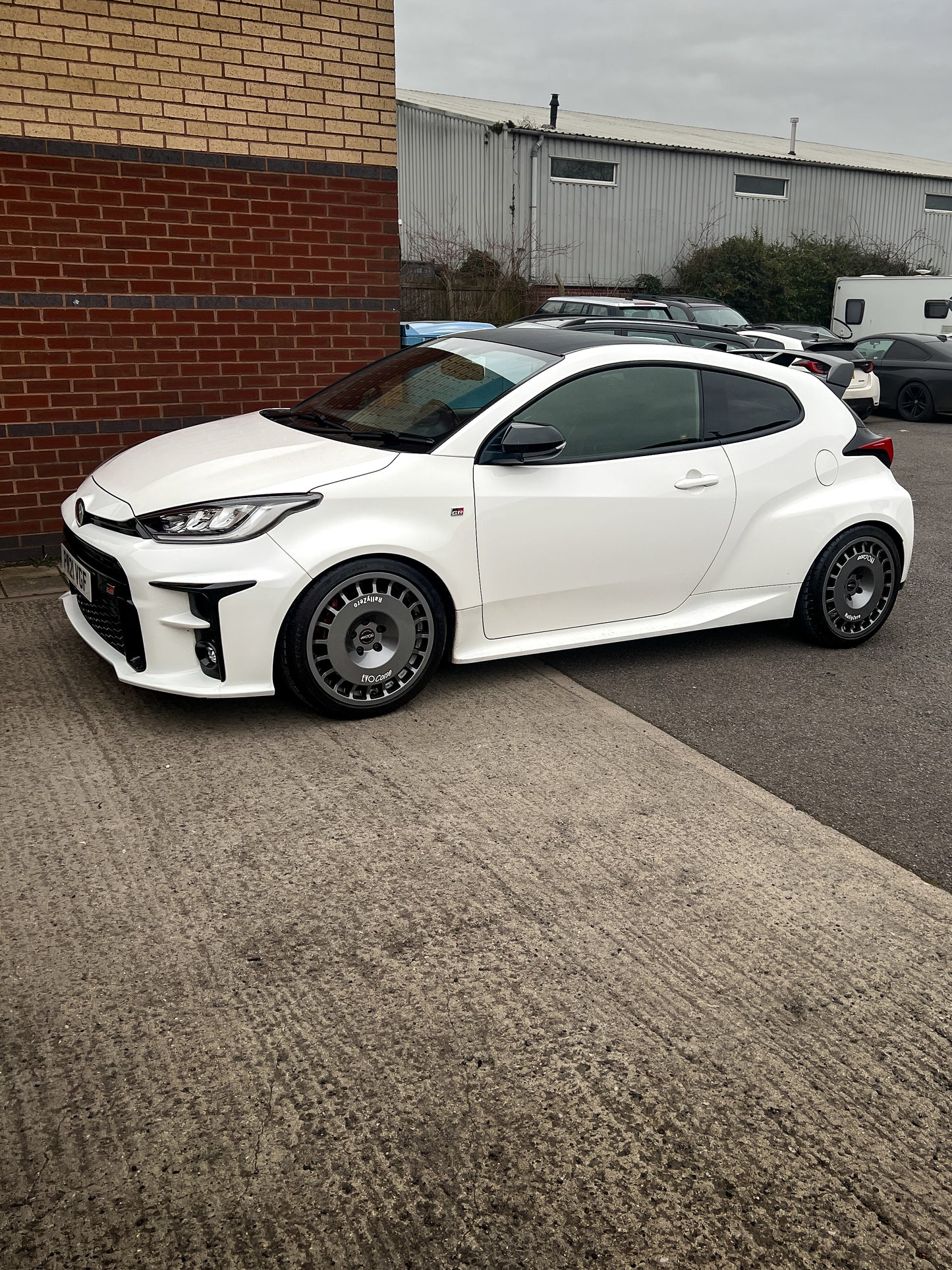 Toyota GR Yaris EvoCorze RallyZero Rally Zero Wheels Alloys Anthracite Silver Evo Corse 18 inch 8j 8.5j 9j 114.3 