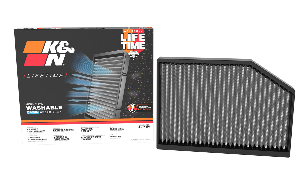 K&N VF3026 Washable Cabin Air Filter for BMW M240i / M2 / M3 / M4 – image 4