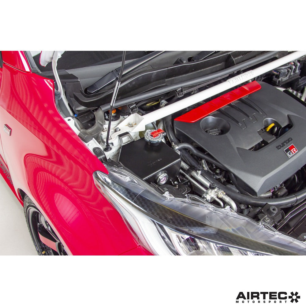 AIRTEC Motorsport Header Tank for Toyota Yaris GR Gen 1/2 - Fitting 3