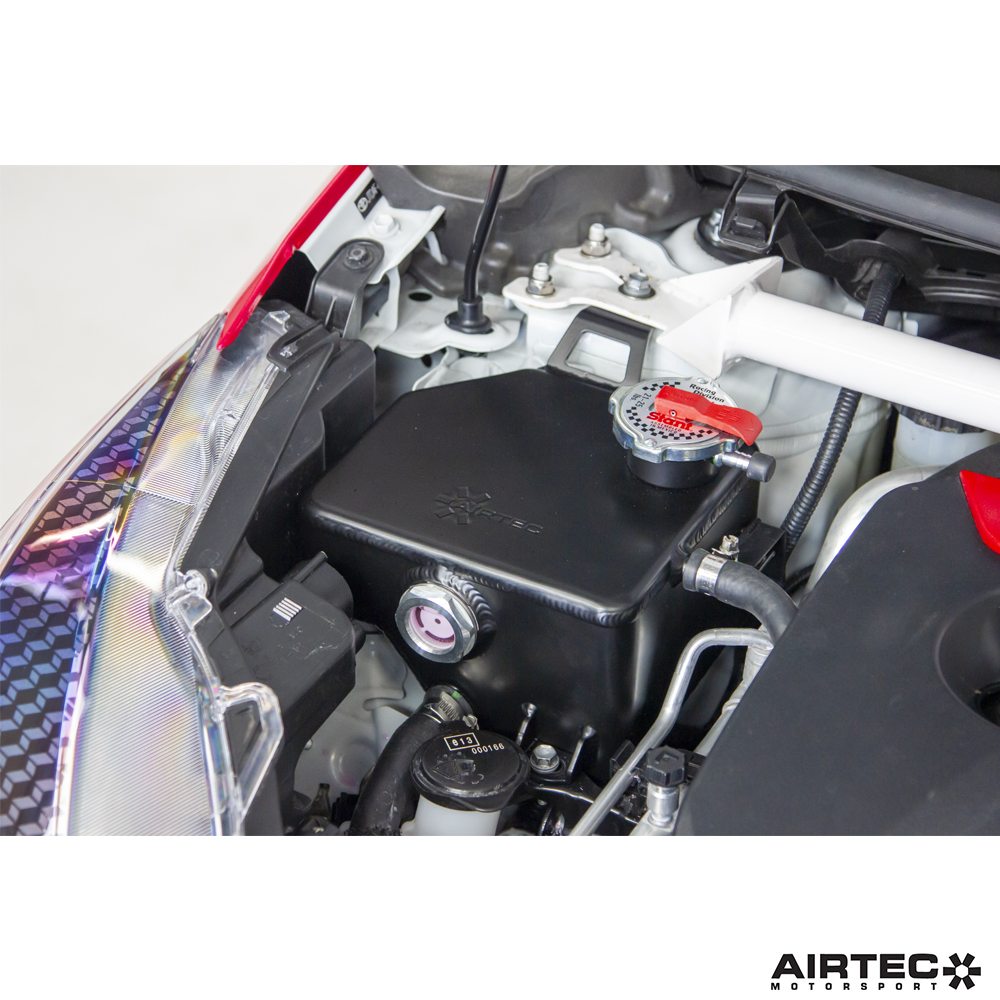 AIRTEC Motorsport Header Tank for Toyota Yaris GR Gen 1/2 - Fitting 4