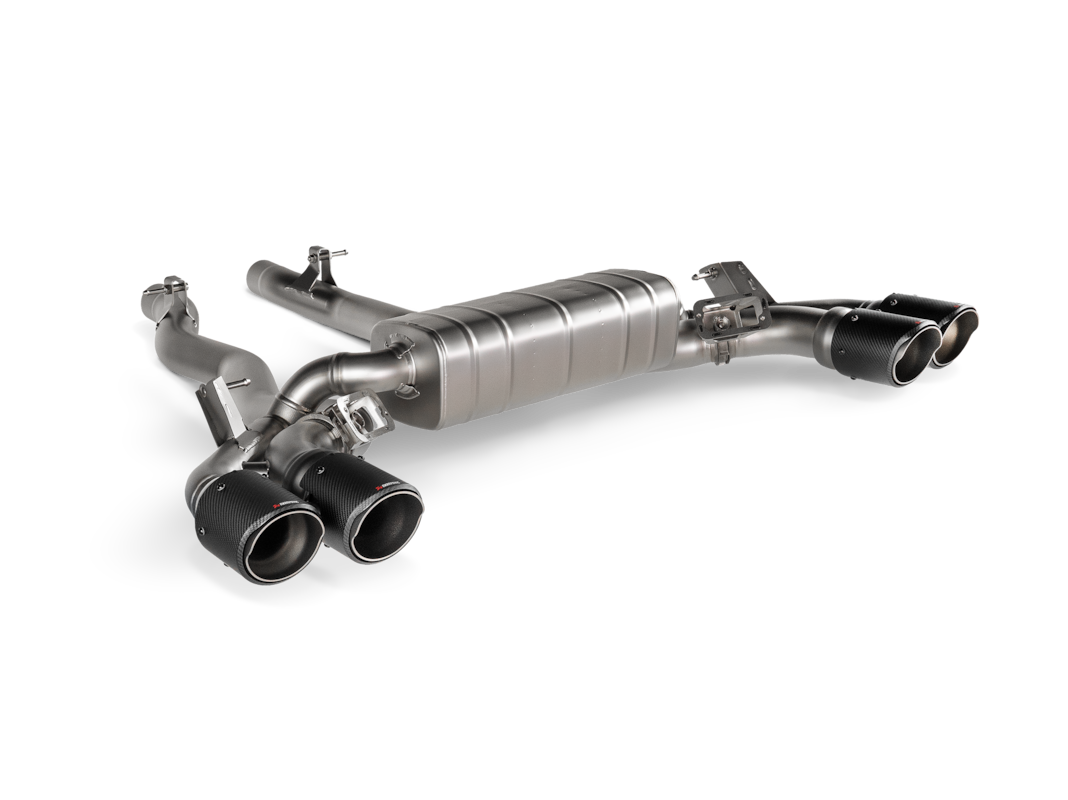 BMW M5 G99 Touring with Akrapovic exhaust system