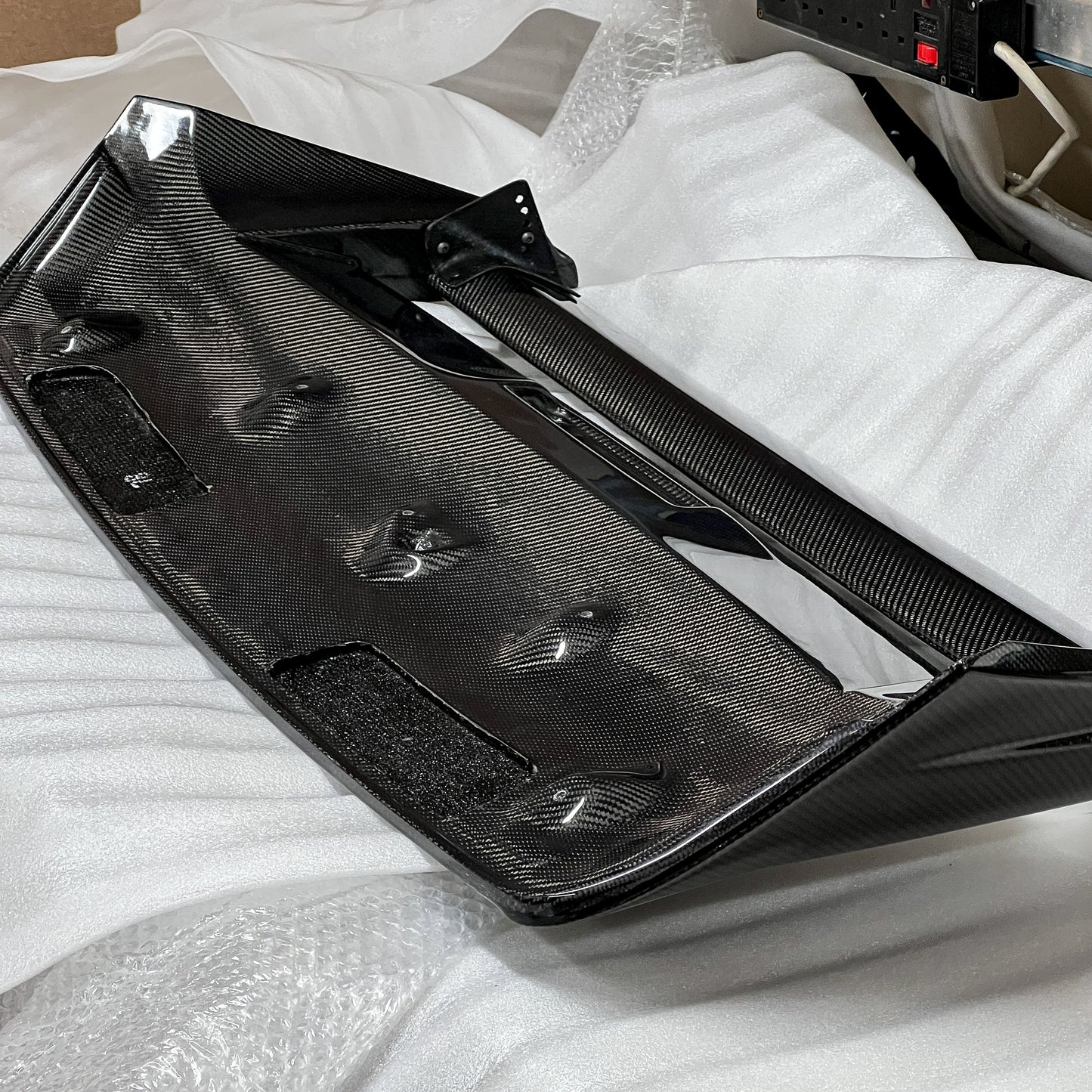 Carbon Fibre Adjustable Blade Varis Style Rear Wing - Toyota GR Yaris