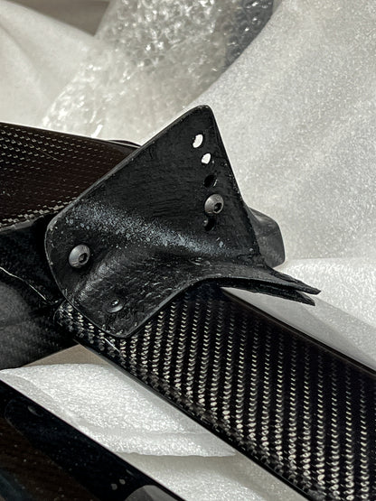 Carbon Fibre Adjustable Blade Varis Style Rear Wing - Toyota GR Yaris