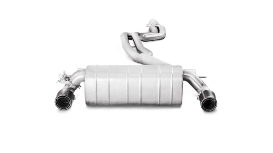 Stainless steel Akrapovič exhaust for BMW M140i, non-OPF