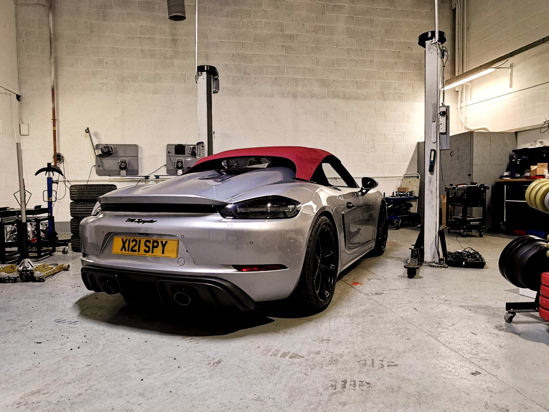 STG 718 Spyder/GT4 & 981 GT4 Chassis Setup – String Theory Garage