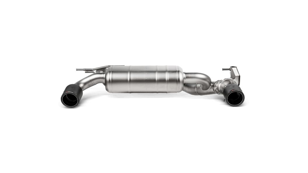 Titanium Akrapovič OPF exhaust system for BMW M140i