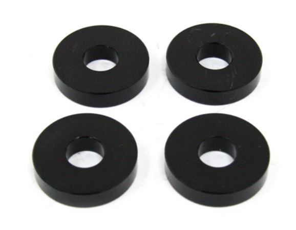 Elevated view of a set of 4 Eibach spacers
